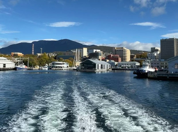 A port in Tasmania